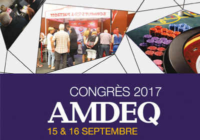 L'AMDEQ tiendra son 16ième congrès annuel les 15-16 septembre prochain