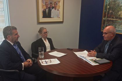 Rencontre avec M. André Drolet
