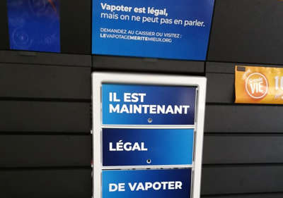 Campagne publicitaire d'Imperial Tobacco ¨Vapoter est légal¨ et jugement de la cour supérieure